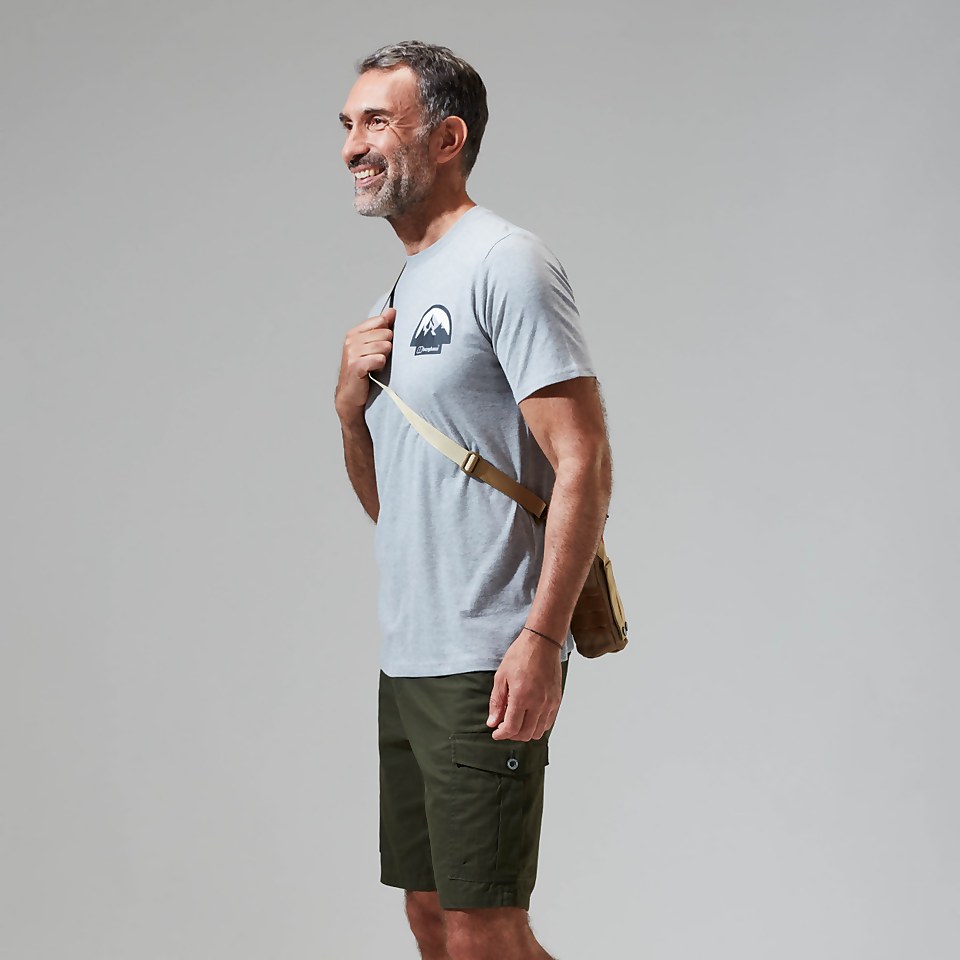 Men's Grossglockner MTN Short Sleeve Tee Dark Grey