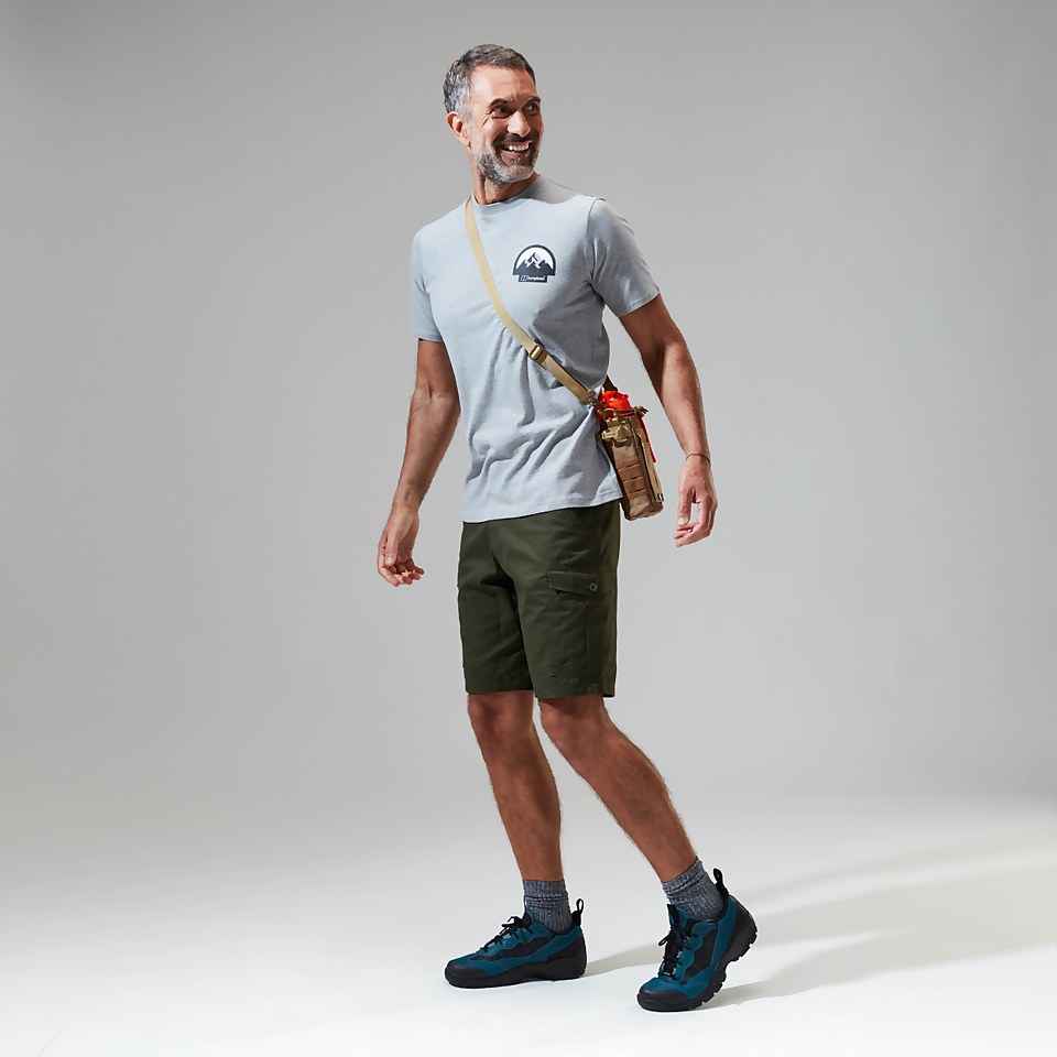Men's Grossglockner MTN Short Sleeve Tee Dark Grey