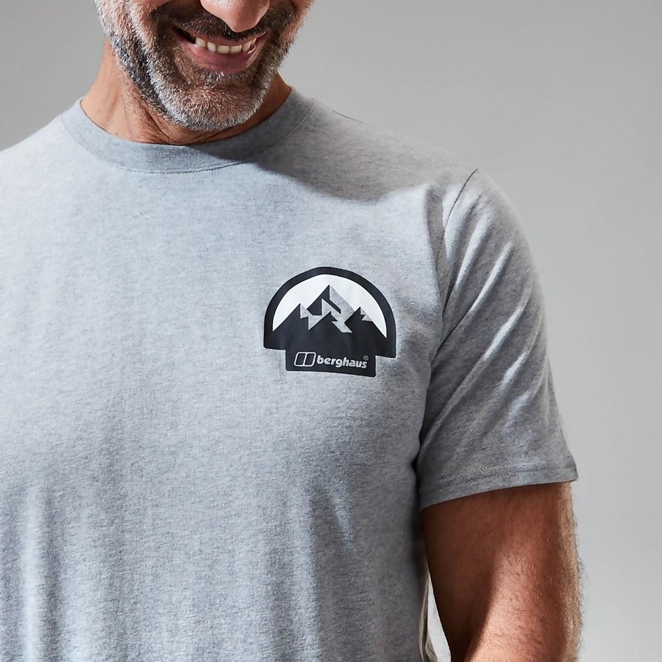 Men's Grossglockner MTN Short Sleeve Tee Dark Grey