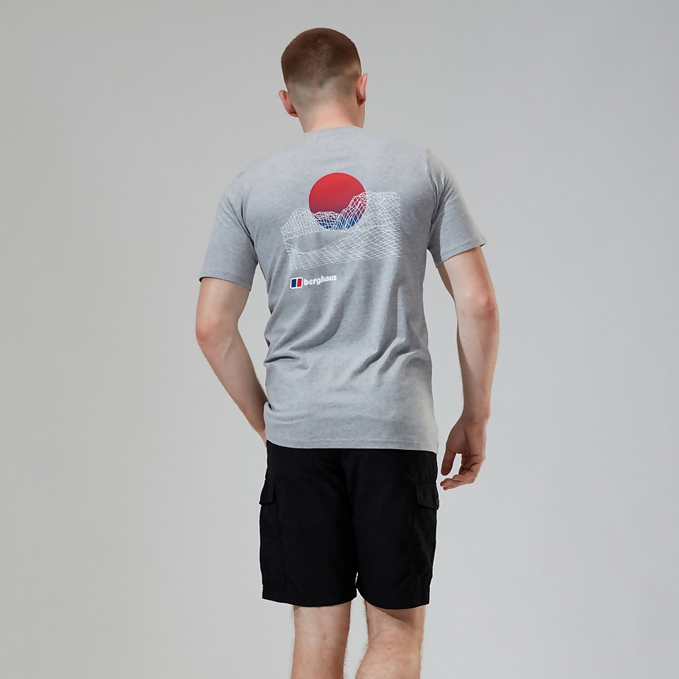 Snowdon Short Sleeve Tee 2.0 für Herren - Dunkelgrau