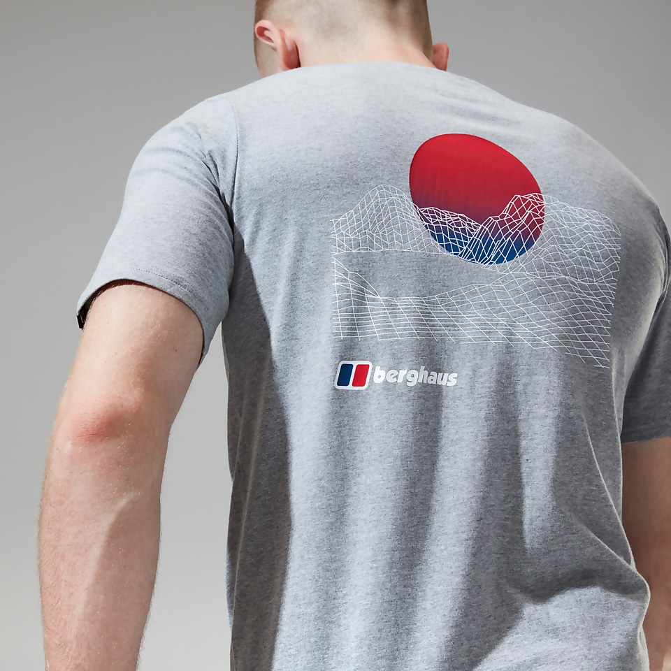 Snowdon Short Sleeve Tee 2.0 für Herren - Dunkelgrau