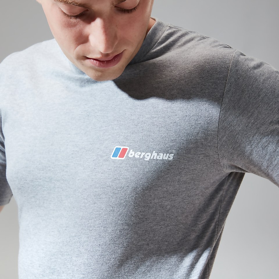Snowdon Short Sleeve Tee 2.0 für Herren - Dunkelgrau