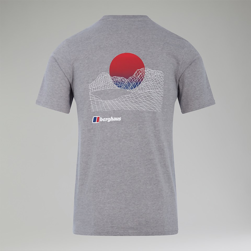 Snowdon Short Sleeve Tee 2.0 für Herren - Dunkelgrau