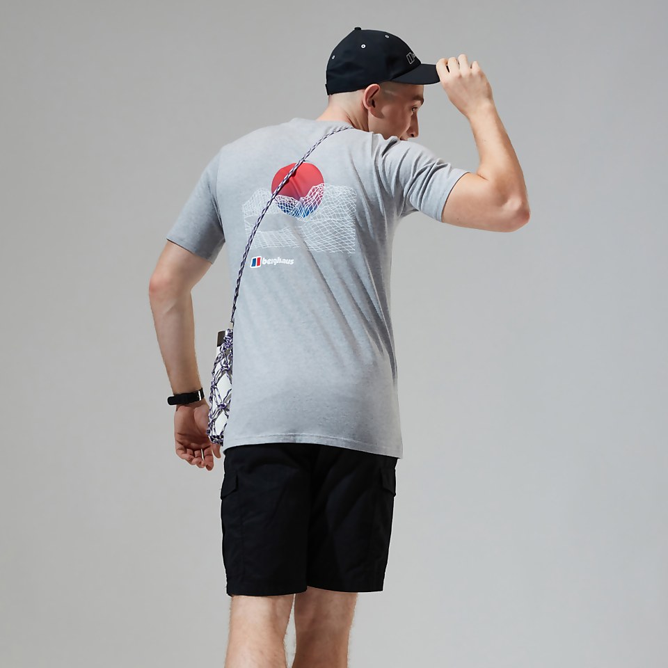 Snowdon Short Sleeve Tee 2.0 für Herren - Dunkelgrau