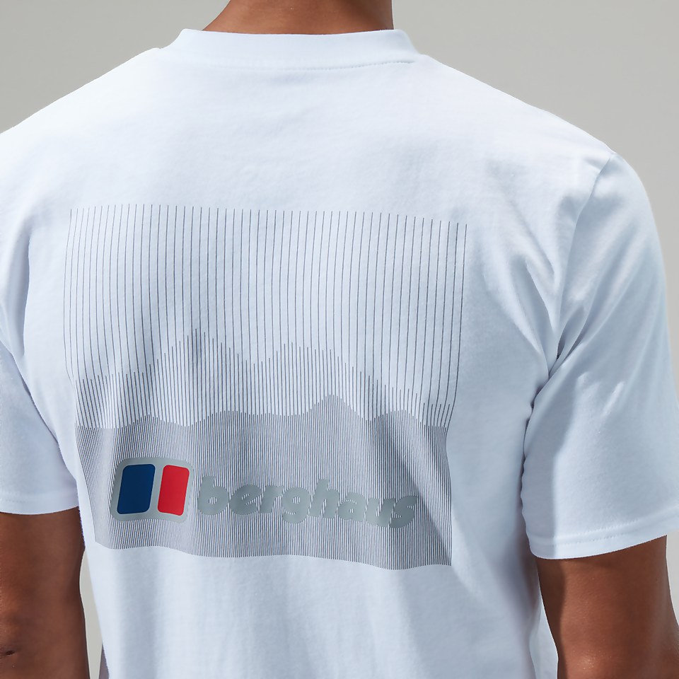 Men's Calibration Linear Short Sleeve Tee White