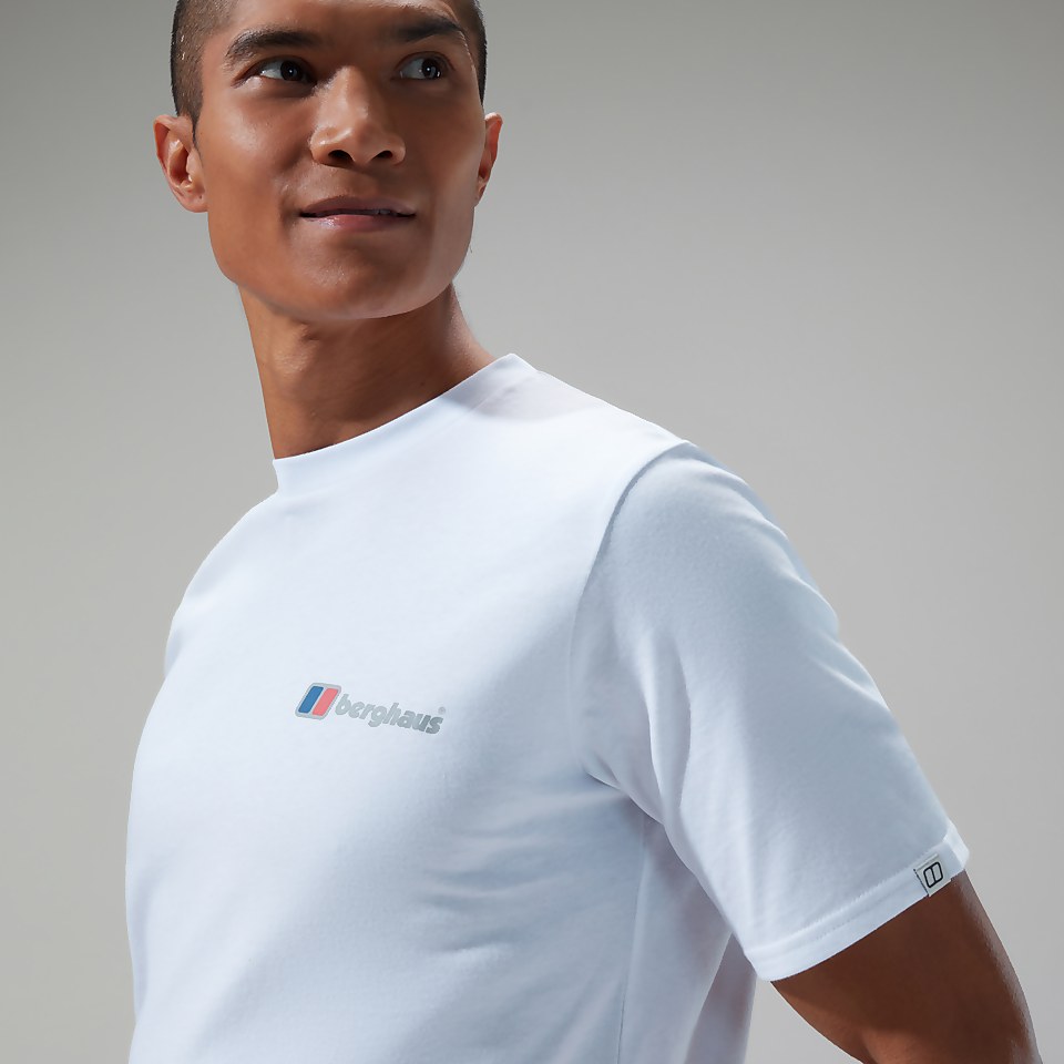 Men's Calibration Linear Short Sleeve Tee White