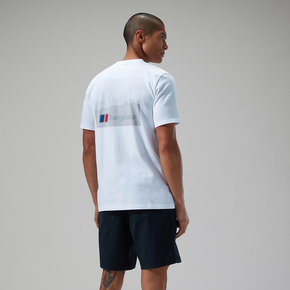 Men's Calibration Linear Short Sleeve Tee White
