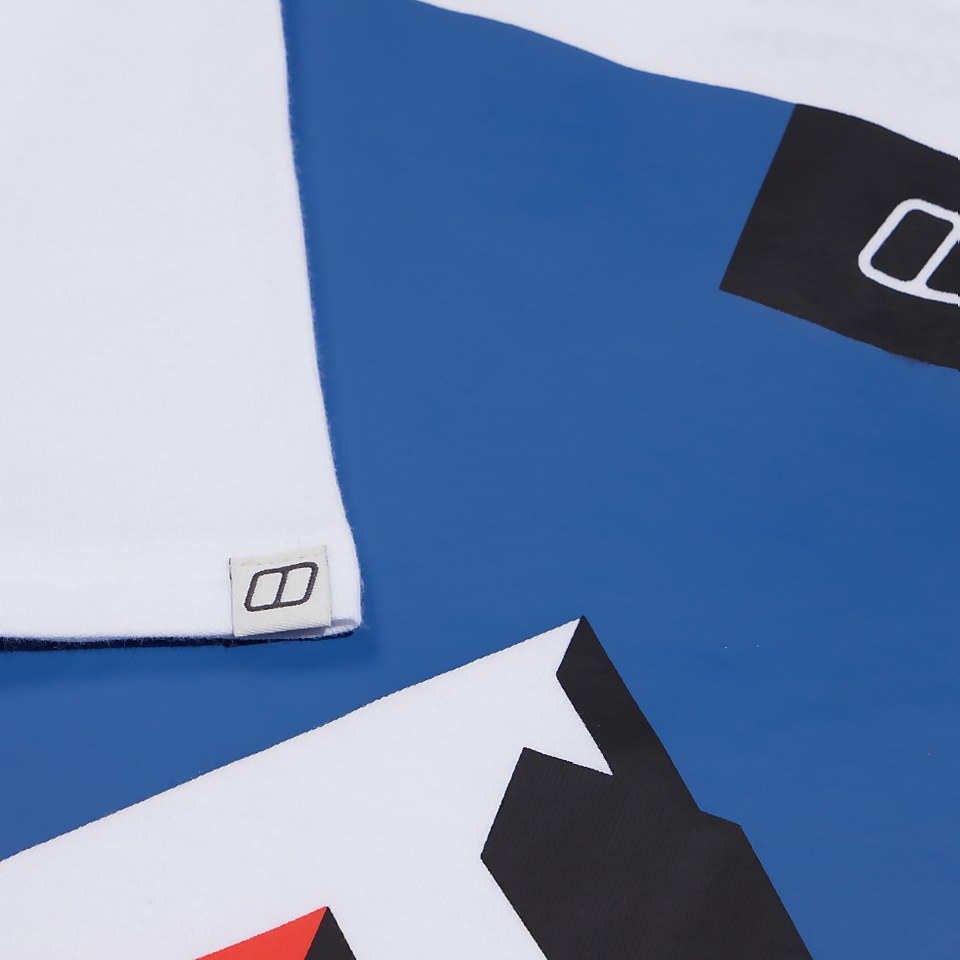 Dolomites MTN Short Sleeve Tee für Herren - Weiß