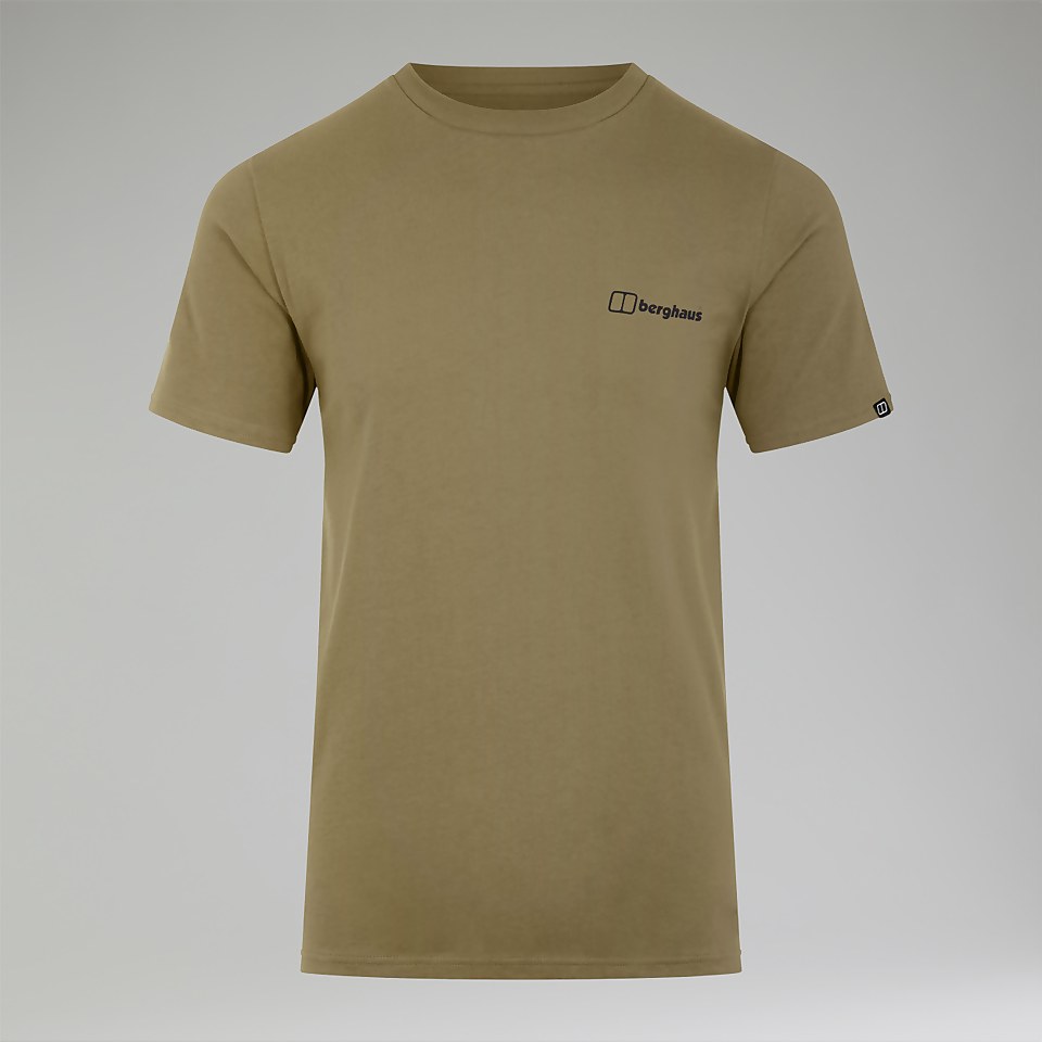 Dolomites MTN Short Sleeve Tee für Herren - Hellgrün
