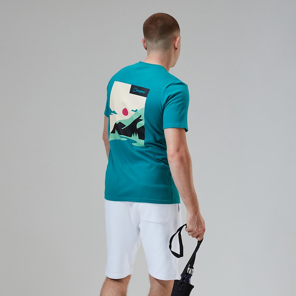 Men's Buttermere Short Sleeve Tee Dark Turquoise
