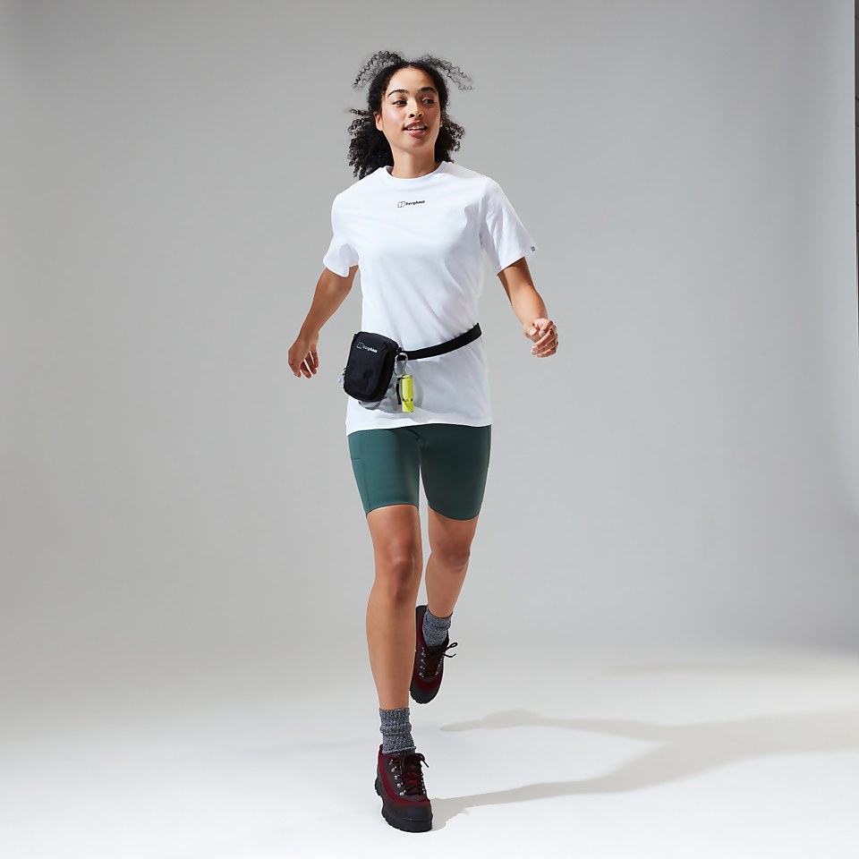 Women's Boyfriend Dolomites MTN Short Sleeve Tee White