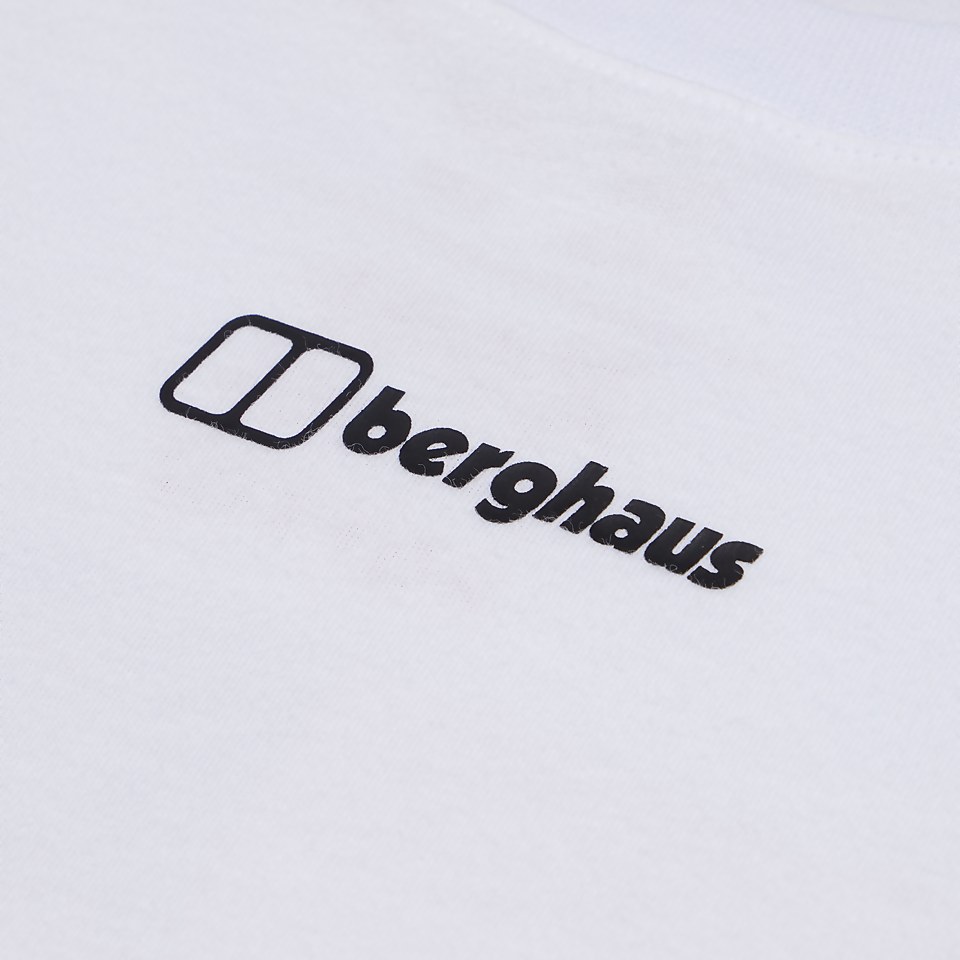 Women's Boyfriend Dolomites MTN Short Sleeve Tee White