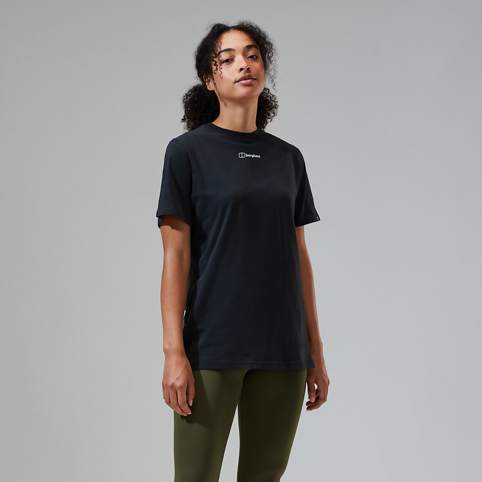 Boyfriend Buttermere Short Sleeve Tee für Damen - Schwarz