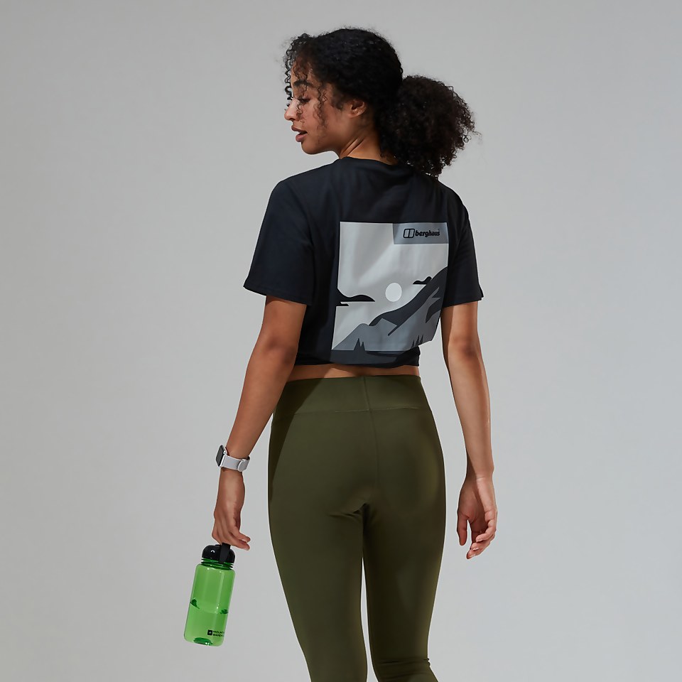 Boyfriend Buttermere Short Sleeve Tee für Damen - Schwarz