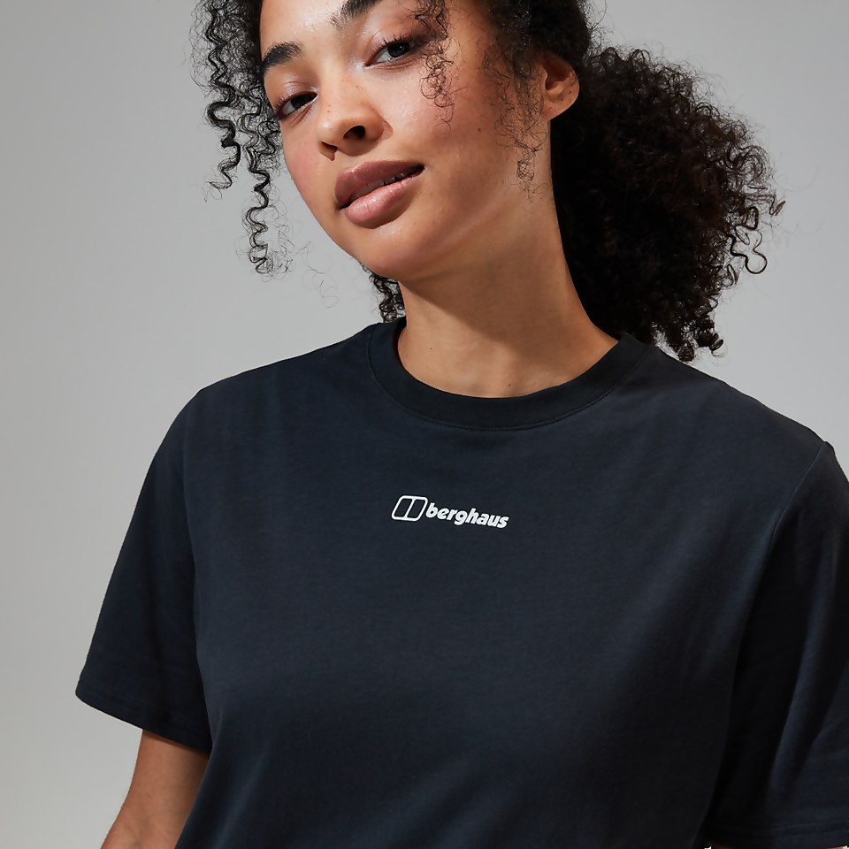 Boyfriend Buttermere Short Sleeve Tee für Damen - Schwarz
