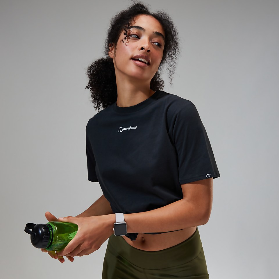 Boyfriend Buttermere Short Sleeve Tee für Damen - Schwarz