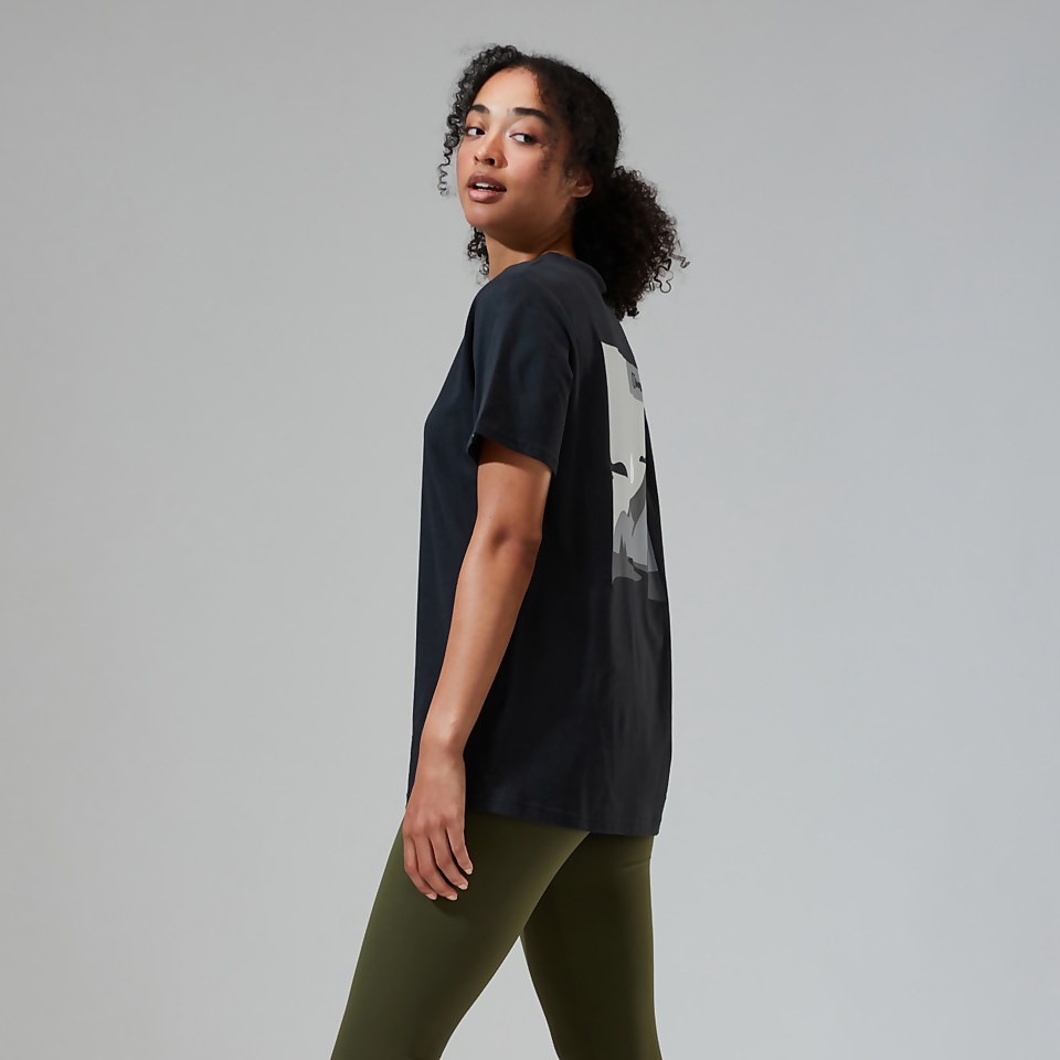 Boyfriend Buttermere Short Sleeve Tee für Damen - Schwarz