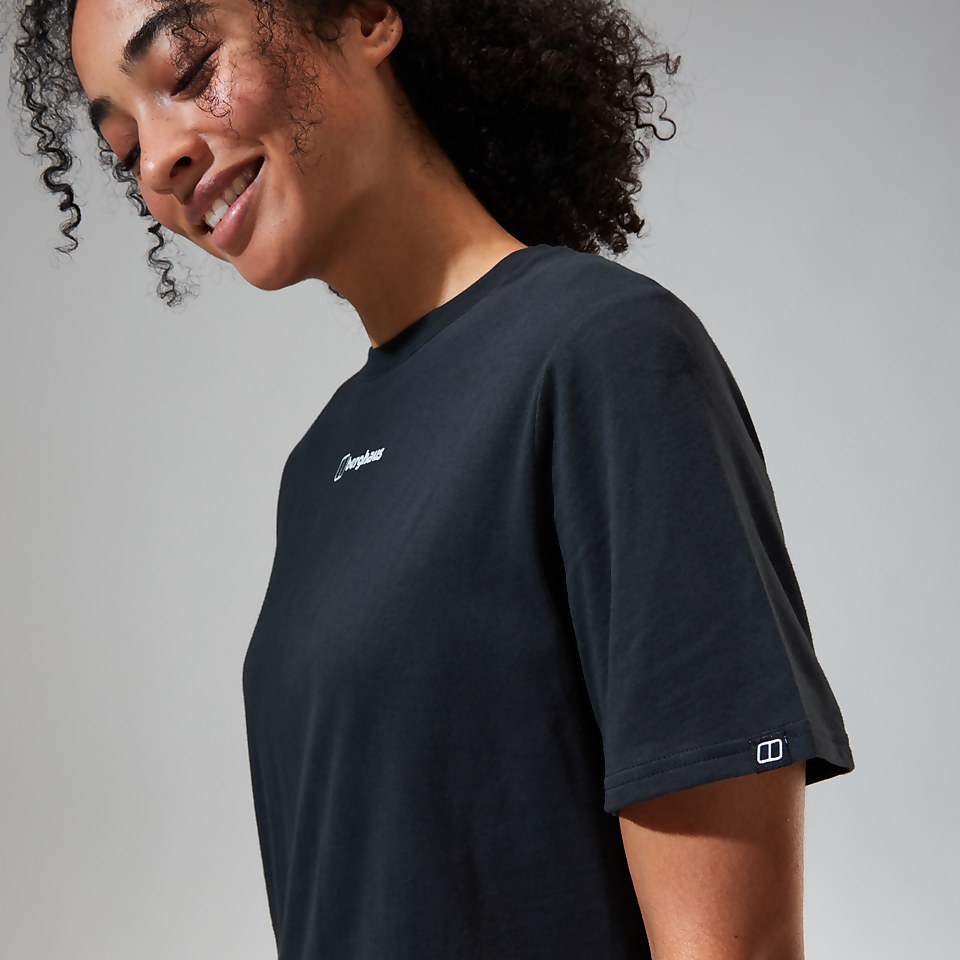 Boyfriend Buttermere Short Sleeve Tee für Damen - Schwarz