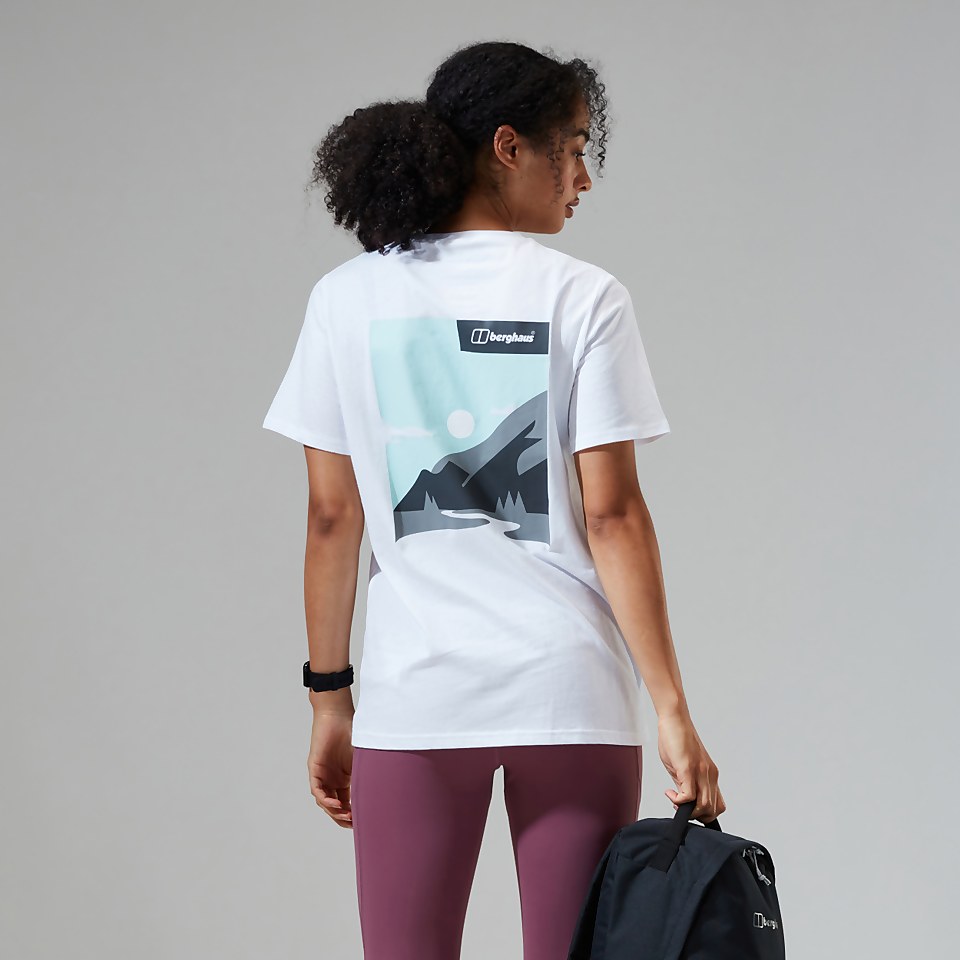 Women's Boyfriend Buttermere Short Sleeve Tee White
