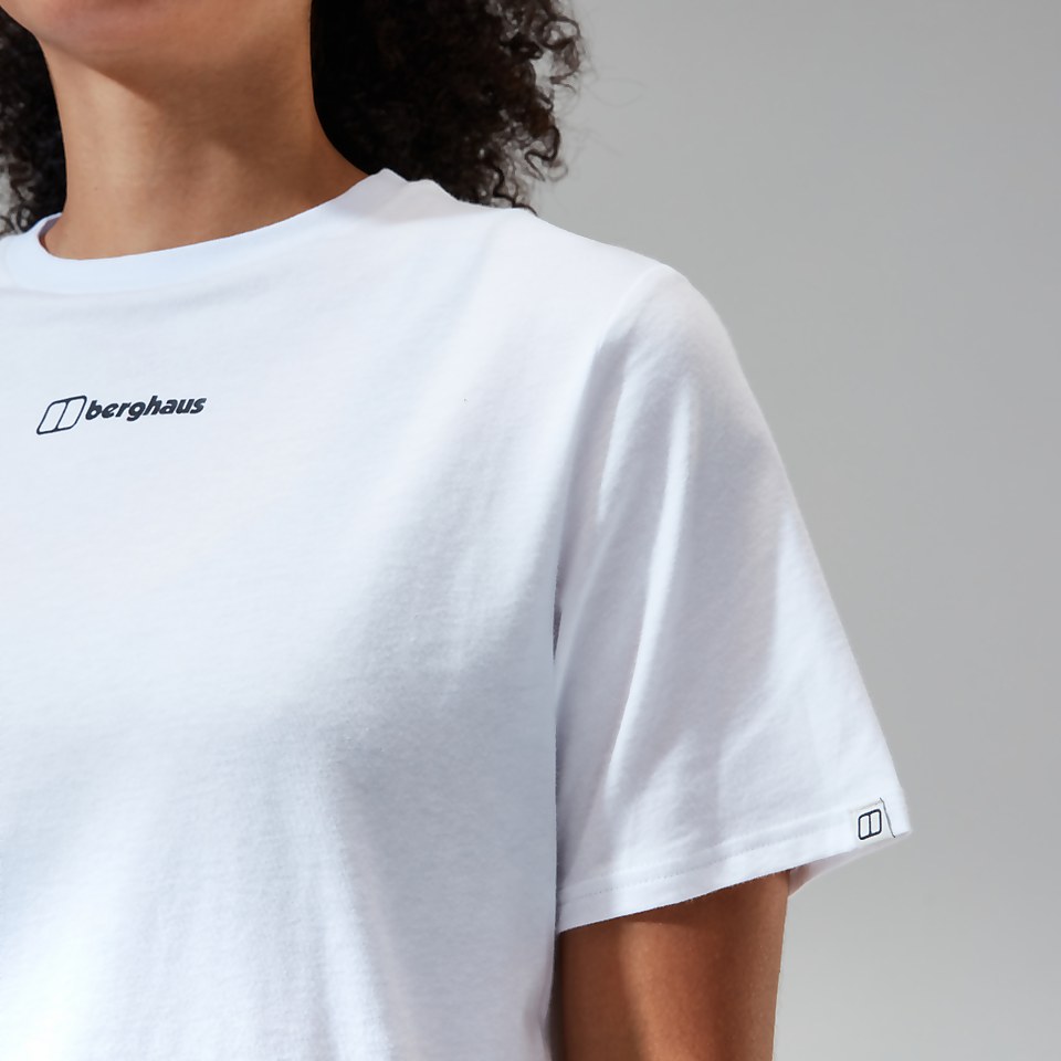 Women's Boyfriend Buttermere Short Sleeve Tee White