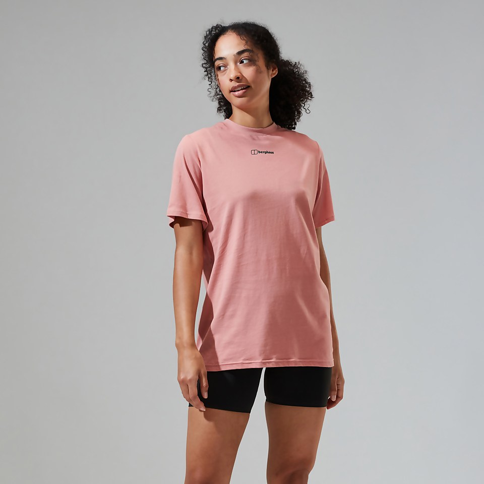 Women's Boyfriend Buttermere Short Sleeve Tee Pink