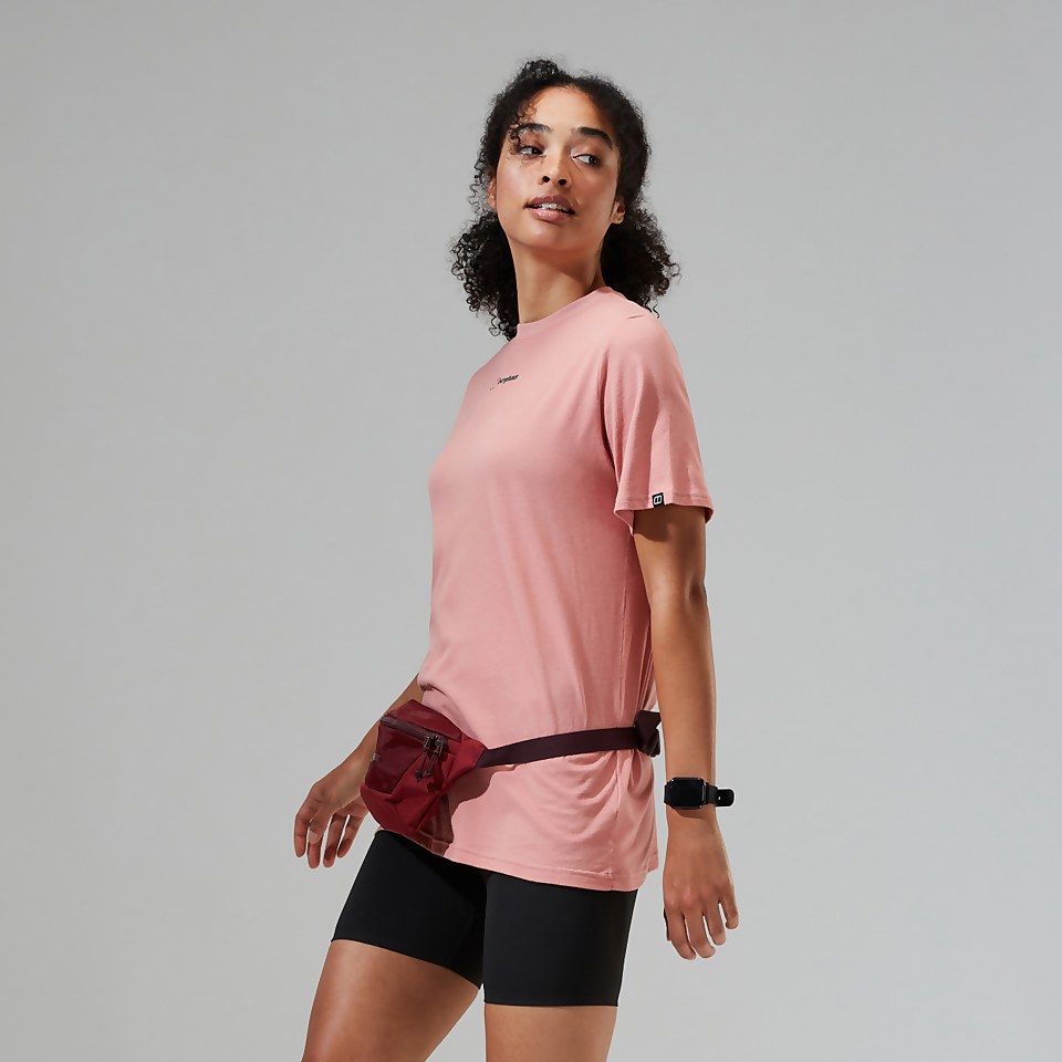 Women's Boyfriend Buttermere Short Sleeve Tee Pink