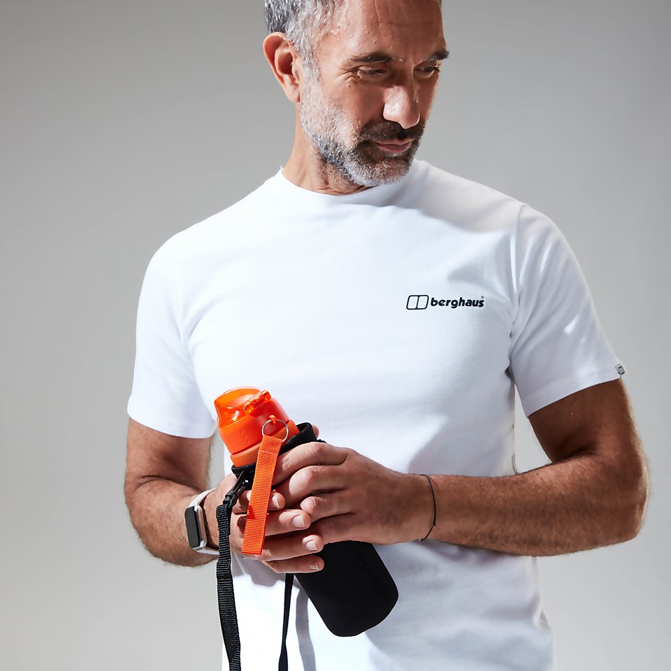 Snowdon Colour Logo Short Sleeve Tee für Herren - Weiß