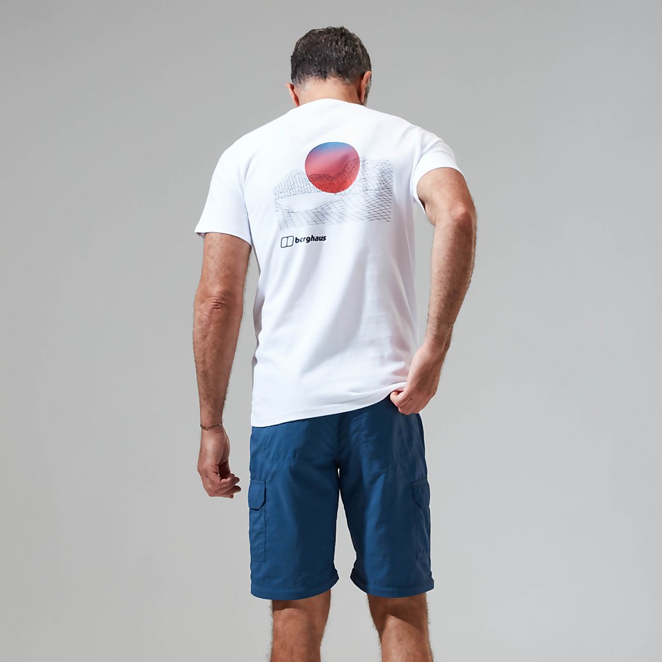 Snowdon Colour Logo Short Sleeve Tee für Herren - Weiß