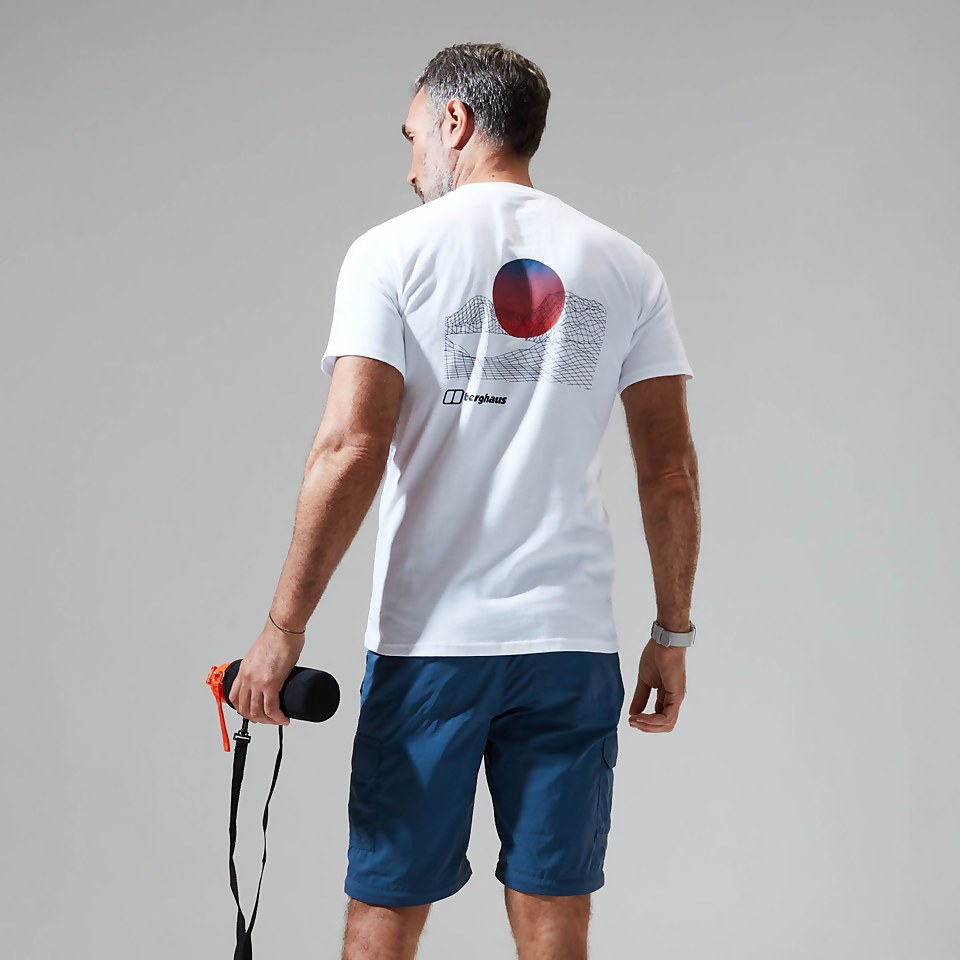 Snowdon Colour Logo Short Sleeve Tee für Herren - Weiß