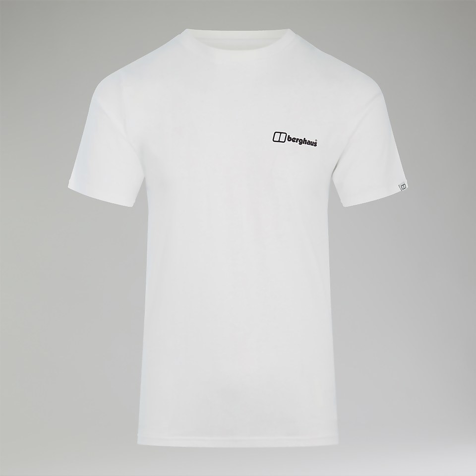 Snowdon Colour Logo Short Sleeve Tee für Herren - Weiß