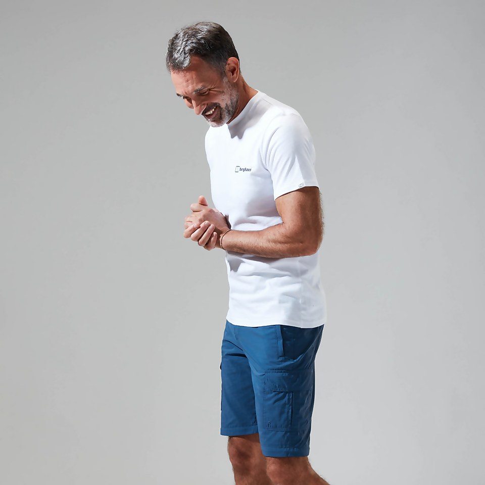 Snowdon Colour Logo Short Sleeve Tee für Herren - Weiß