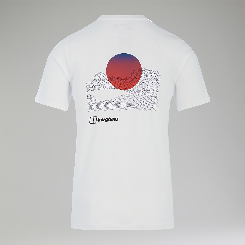 Snowdon Colour Logo Short Sleeve Tee für Herren - Weiß