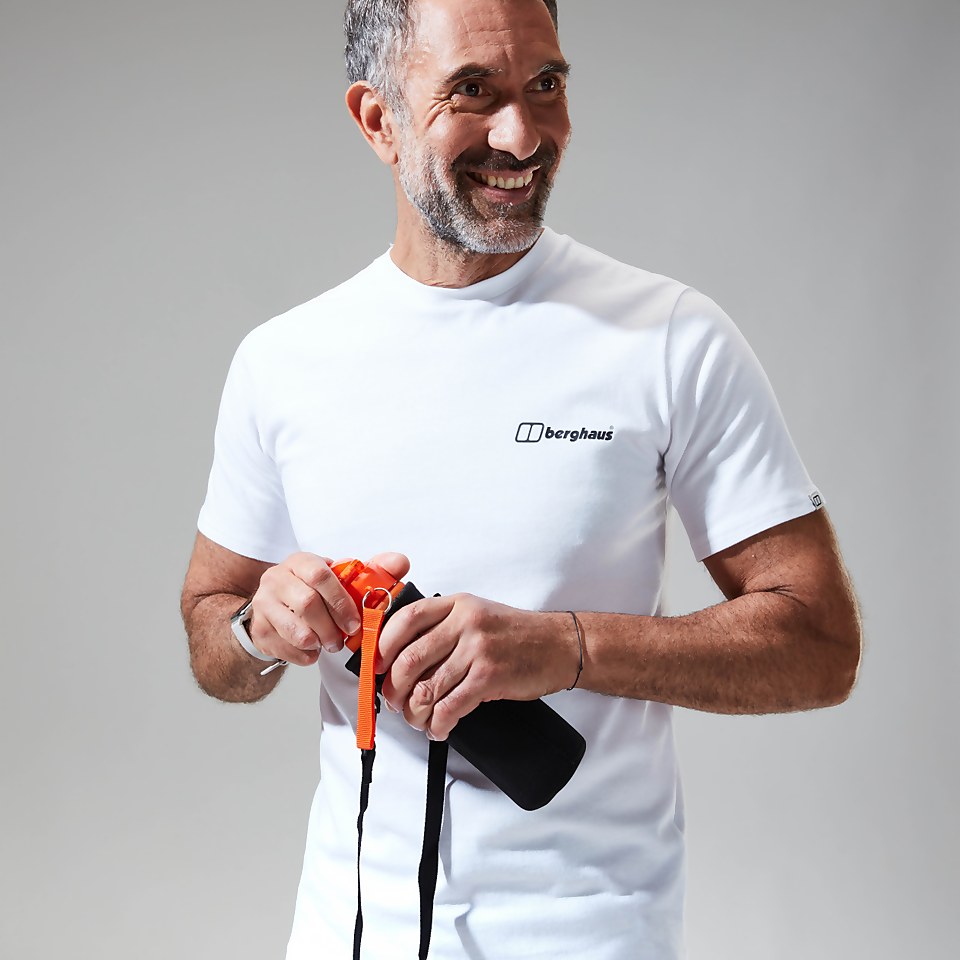 Snowdon Colour Logo Short Sleeve Tee für Herren - Weiß