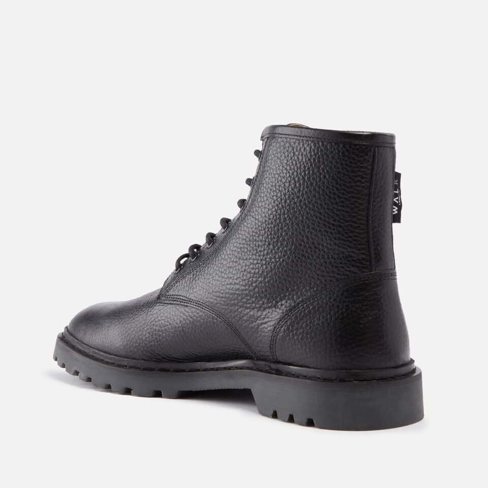 Walk London Milano Leather Lace Up Boots