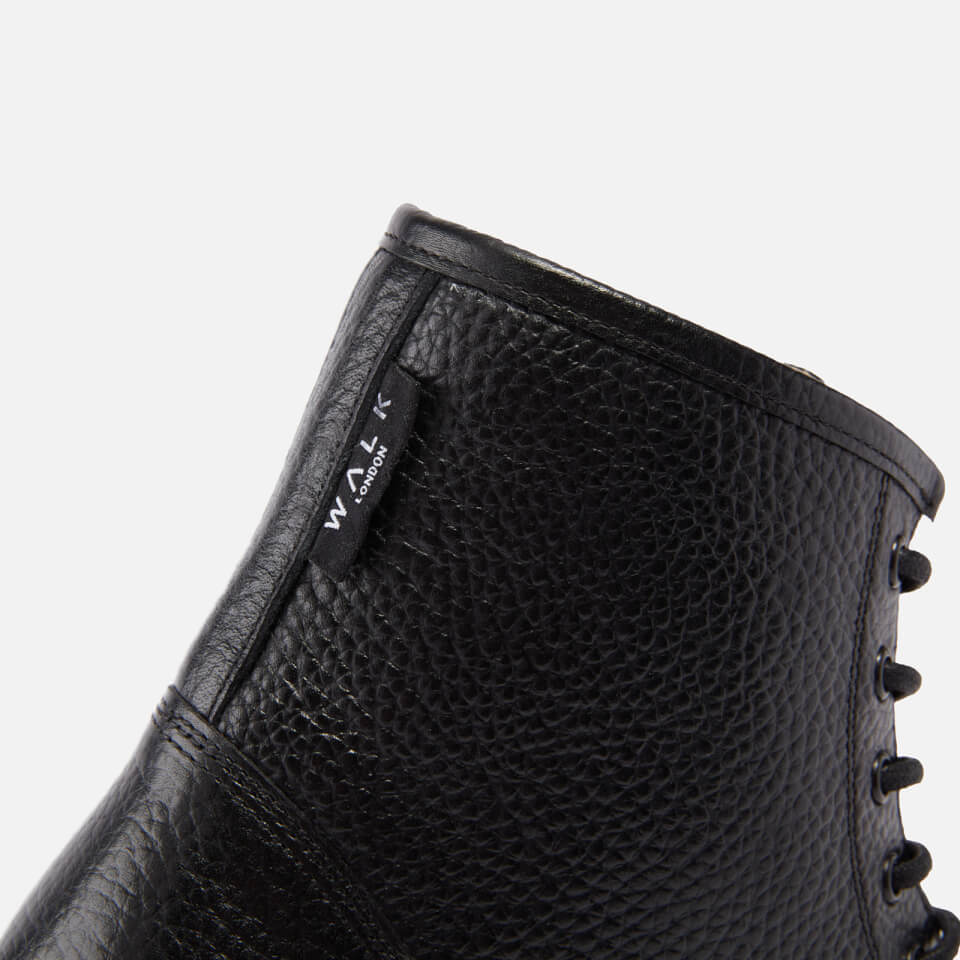 Walk London Milano Leather Lace Up Boots
