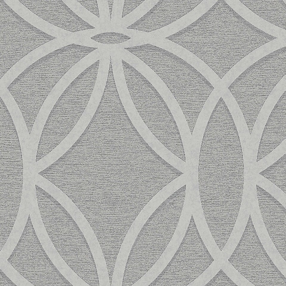 Next Luxe Eclipse Grey Wallpaper
