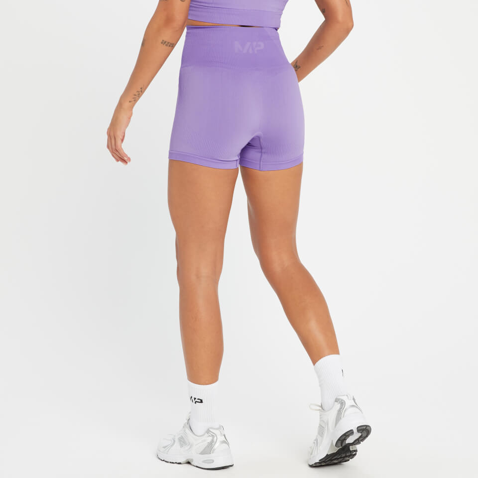 MP Women's Tempo Tonal Seamless Booty Shorts - Electric Lilac