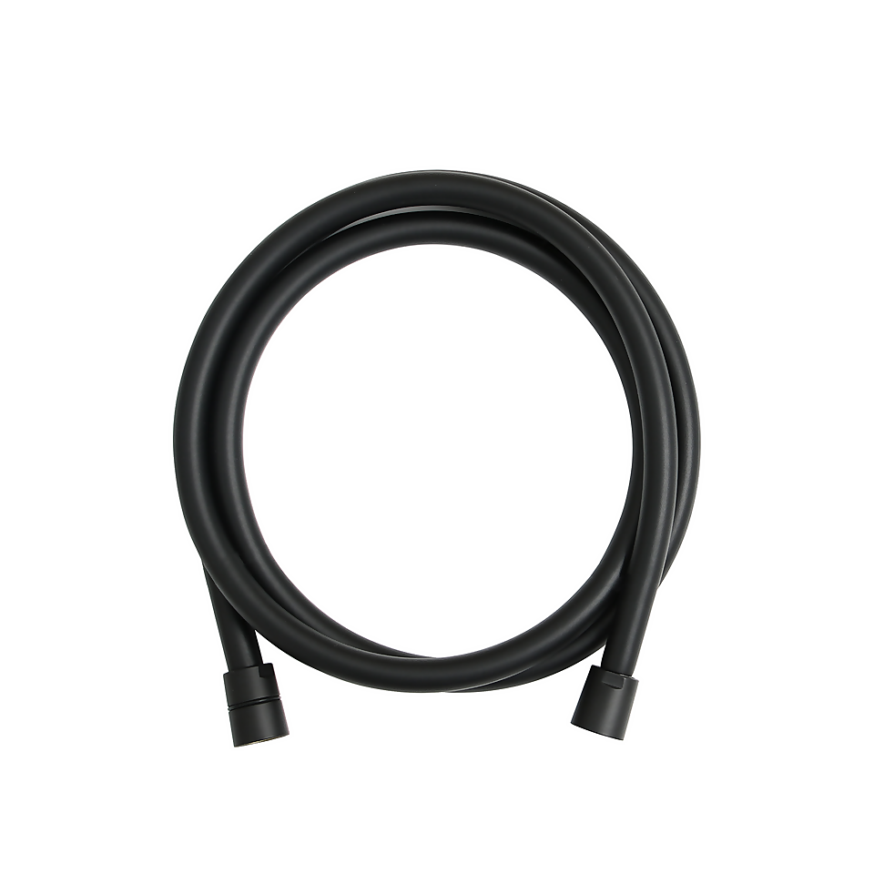Aqualona Shower Hose PVC 1.5m - Black