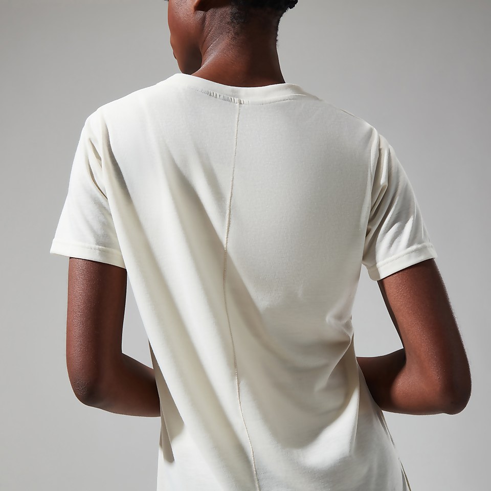 Women's Relaxed Tech Super Stretch Tee - Natural