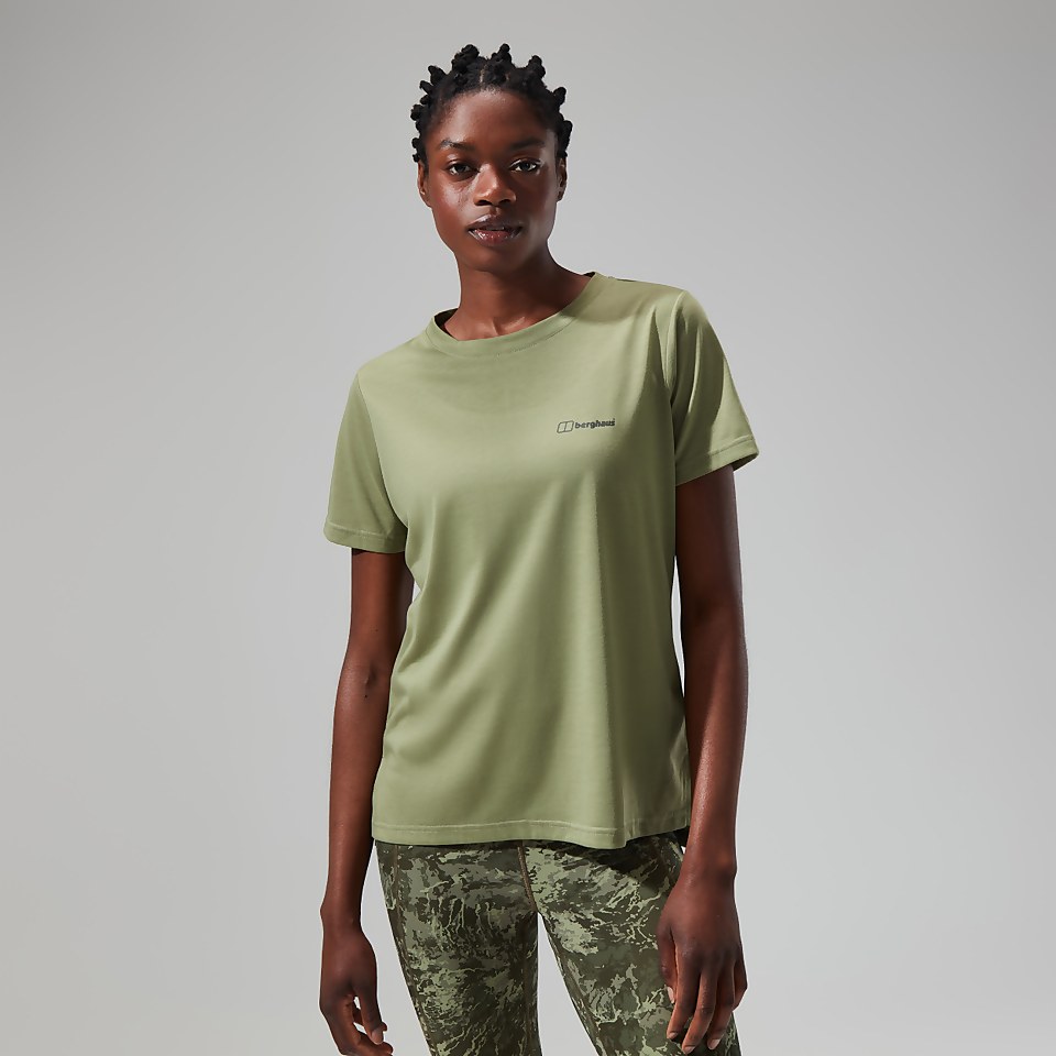 Women's Relaxed Tech Super Stretch Tee - Green