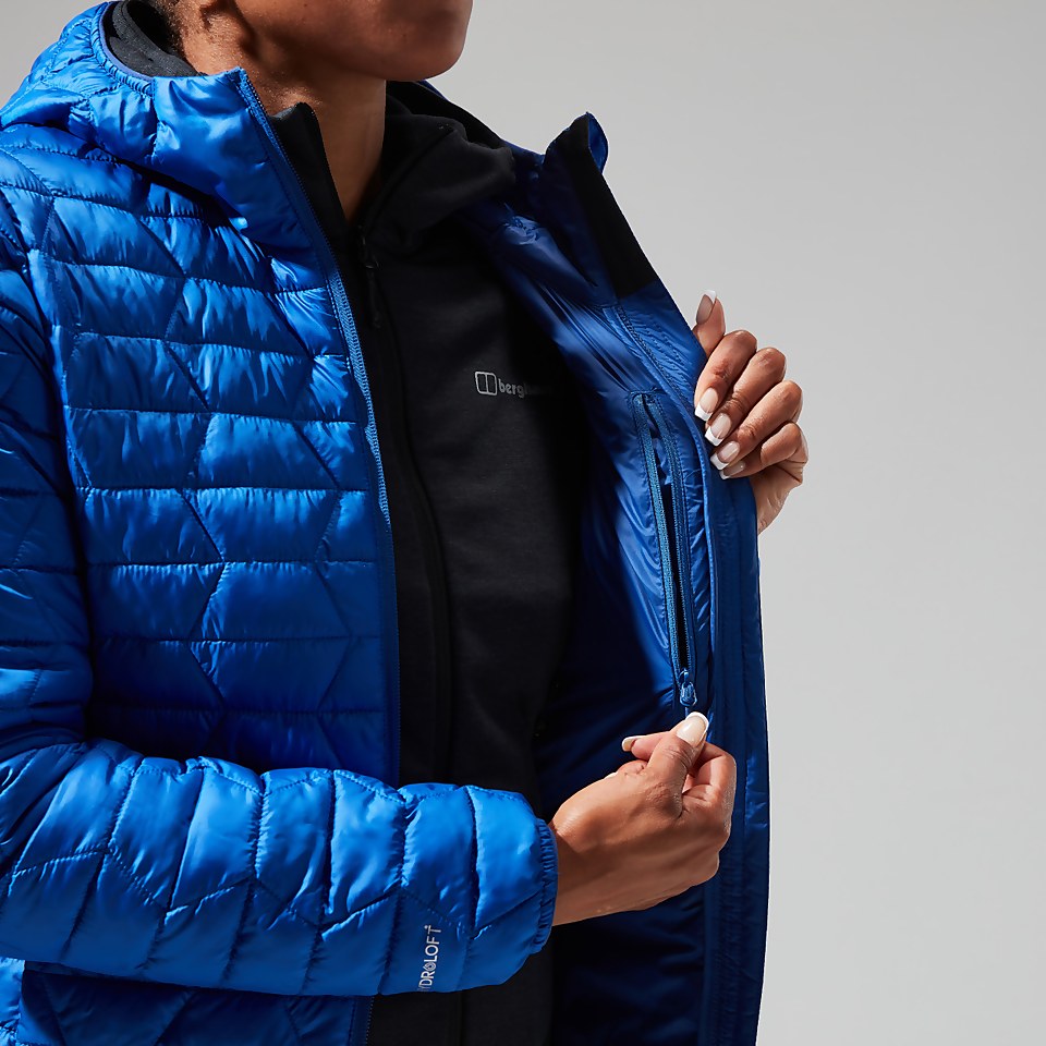 Cuillin Isolierter Hoodie für Damen - Blau