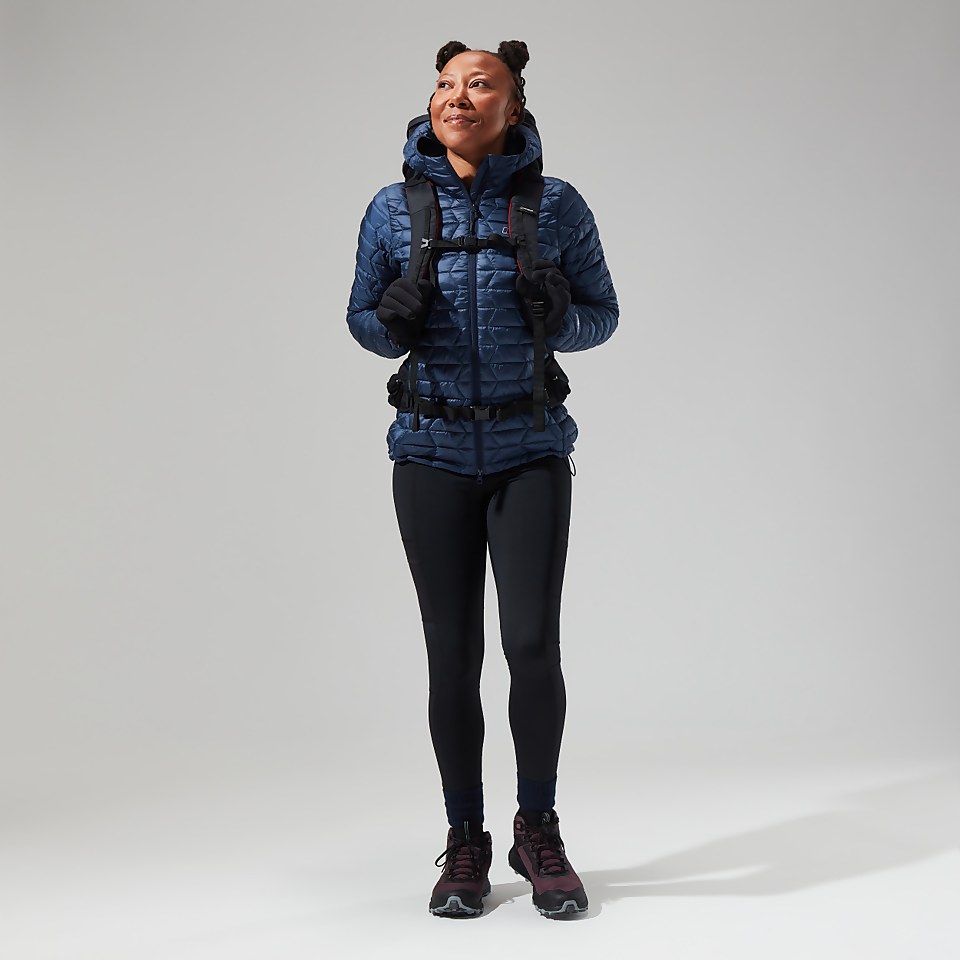Cuillin Isolierter Hoodie für Damen - Dunkelblau