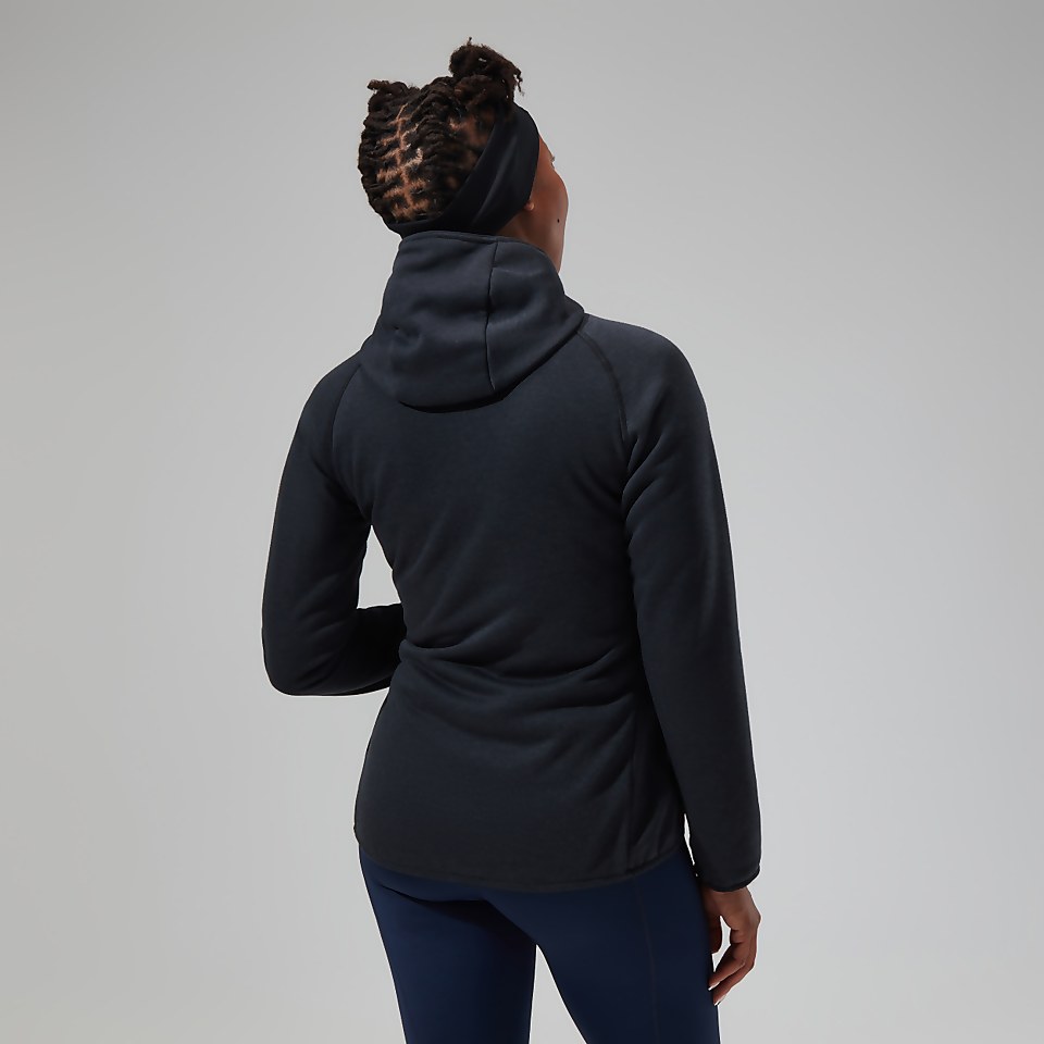 Heuberg Hoodie für Damen - Schwarz/Grau