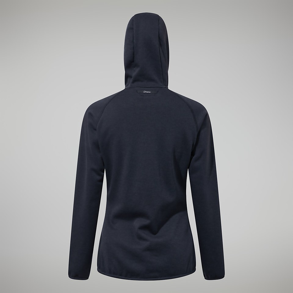 Heuberg Hoodie für Damen - Schwarz/Grau