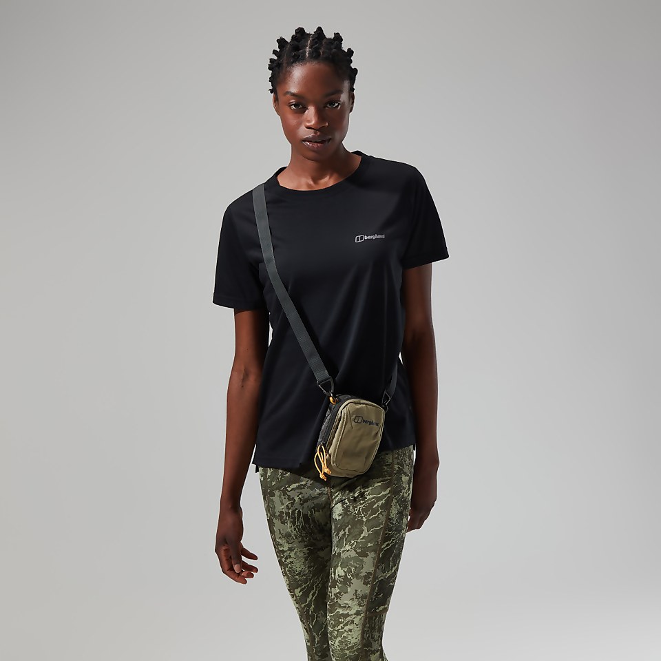 Women's Relaxed Tech Super Stretch Tee - Black