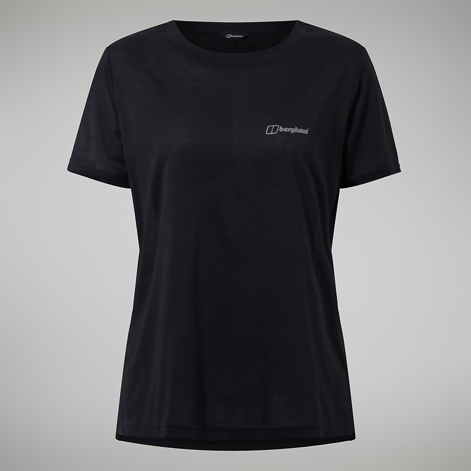 Women's Relaxed Tech Super Stretch Tee - Black
