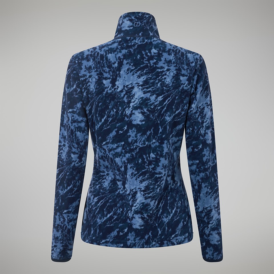 Navala Half Zip Fleece für Damen - Blau/Dunkelblau