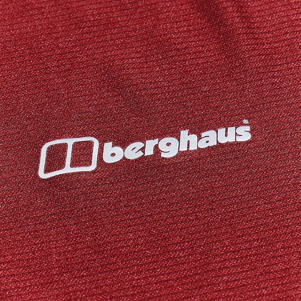 Women's 24/7 Tech Long Sleeve Crew Tee - Dark Red
