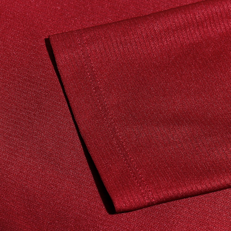 Women's 24/7 Tech Long Sleeve Crew Tee - Dark Red