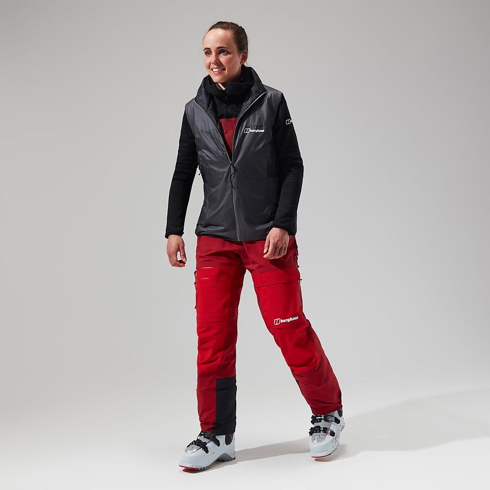 MTN Arete Synthetische Weste für Damen - Grau/Schwarz
